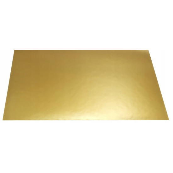 PODKŁAD POD TORT ZŁOTY prostokąt 30x40 CM GŁADKI_1050g_1 szt