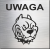 tabliczka Uwaga pies