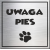 tabliczka Uwaga pies