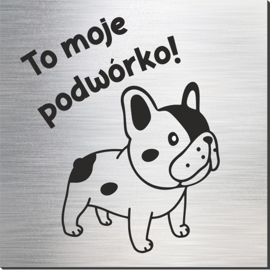 tabliczka Uwaga pies